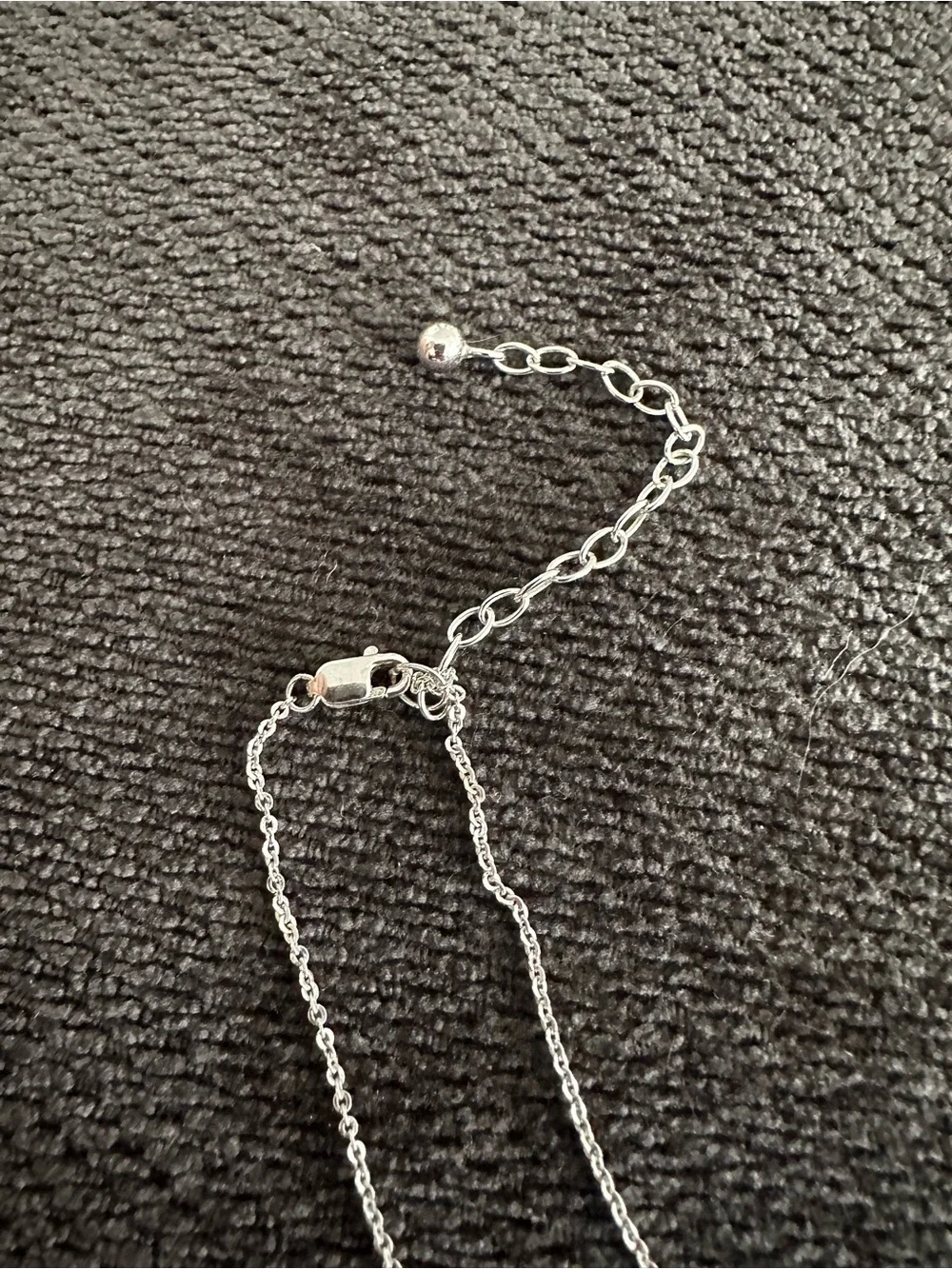 Sterling Silver Angel Wing Heart Necklace
